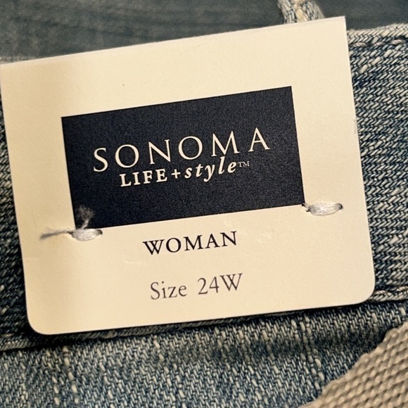 Sonoma Bermuda Shorts Size 24W - Picture 6 of 7